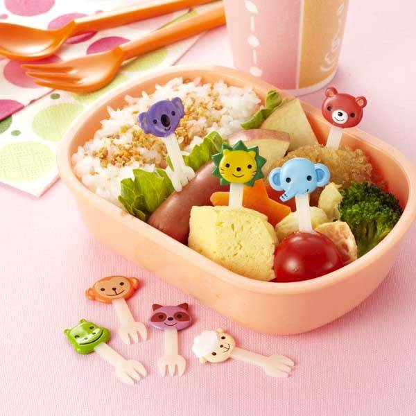 Japanese Lunch Box Bento Food  Picks DAISO Cat Nikukyu 8pcs  From JAPAN KAWAII!! 