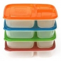 Easylunchboxes bento lunch box pack of 4
