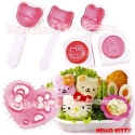 Hello Kitty Decorative Bento Mold Tools Set