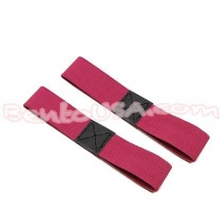 Japanese Bento Box Elastic Belt Lunch Box Bento Strap Pink