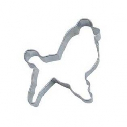 Bento Decoration Ham Cheese Cookie Cutter Poodle 3"