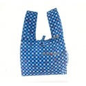 Japanese Bento Cloth Tote Bag for bento box lunch box - Blue Flower