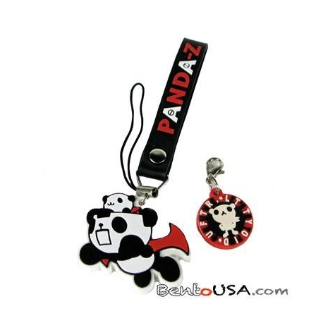 Cute Mobile Strap Key Chain - Panda Z the Robonimation
