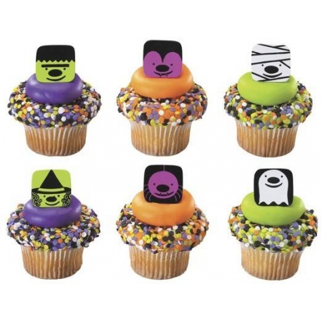 Food Decorating Party Ring Cute Halloween 6 Designs