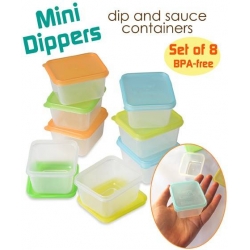 Mini Dippers Sauce Container for Bento Lunch Box