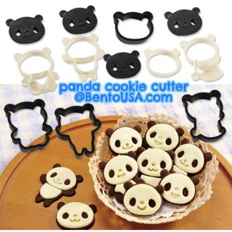 Bento Accessories Cookie Ham Cheese Cutter Panda
