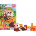 Cute Japanese Kawaii Animal Puzzle Eraser Set 