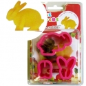 Japanese Bento Accessories Cookie Cutter Set 3D Rabbit