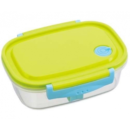 Fully Microwave Bento Lunch Box Green