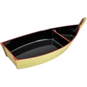 Japanese Plastic Lacquer Sushi Boat 11 inches