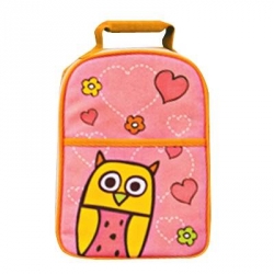 Multi-Purpose Bento Lunch Tote Insulated Bag Owl Hoot