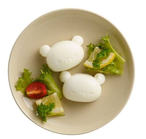 Bentousa Decorative Hard Boiled Egg Yolk Mold 4 Shapes Japan Free shipping 