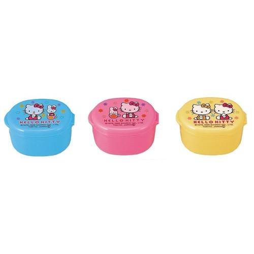 Microwavable Nested Container 4pcs Hello Kitty for ~ Super Buy