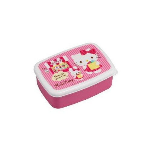 Microwavable Bento Lunch Box Hello Kitty with 2 removable cups for