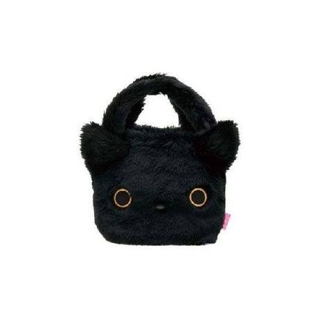 San-X Kutushitanyanko Plush Furry Tote Bag