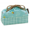 Bento Lunch Box Cloth Bag Bear Blue