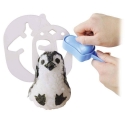 Baby 3D Penguin Bento Rice Mold and Seaweed Nori Cutter Set 