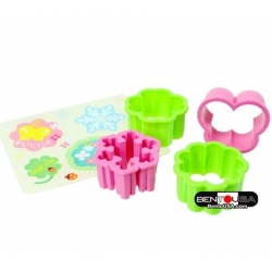 Japanese Bento Decoration Cutter Set with Baran Snowflake Butterfly