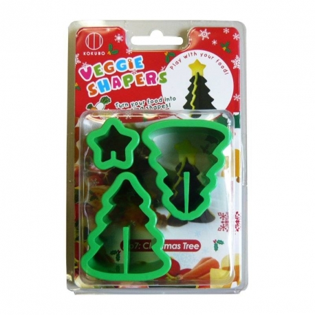 Japanese Bento Accessories Cookie Cutter Set 3D Tree