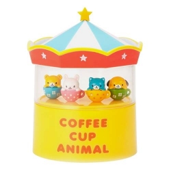 Japanese Bento Animal Cup Food Pick with Circus Tent Case