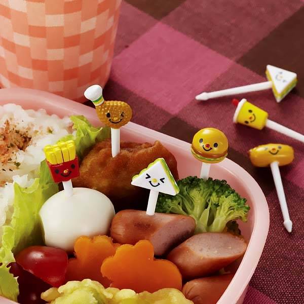 Japanese Bento Food Pick Fast Food Theme 8 Pcs