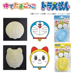 Hard Boiled Egg Mold Shaper Value set Doraemon and Dorami