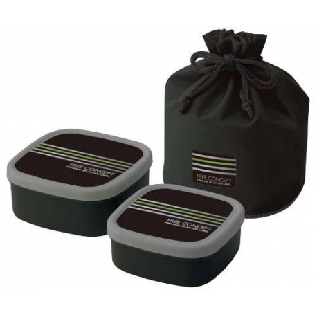 Air-tight Food Container 2pcs with Bag