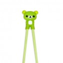Japanese Assisted Chopsticks 3D Green Bear