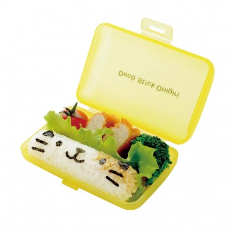 Deco Stick Rice Ball Mold and Animal Cheese Cutter Set with Case