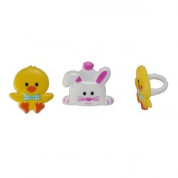 Food Decorating Ring Duck and Rabbit Bunny