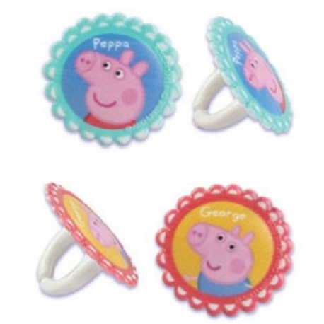 Food Decorating Rings Peppa Pig