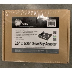 New 3.5 To 5.25 Drive Bay Adapter