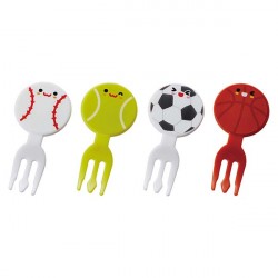 Made in Japan Bento Food Pick Fork Pick Ball 4P