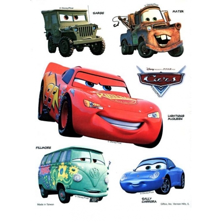 Disney Pixar Cars Stickers set of 2